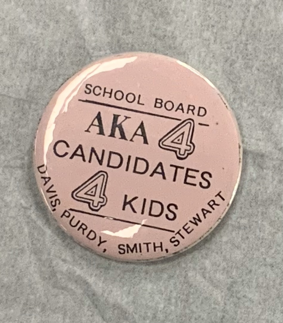 AKA Board Of Education Pin