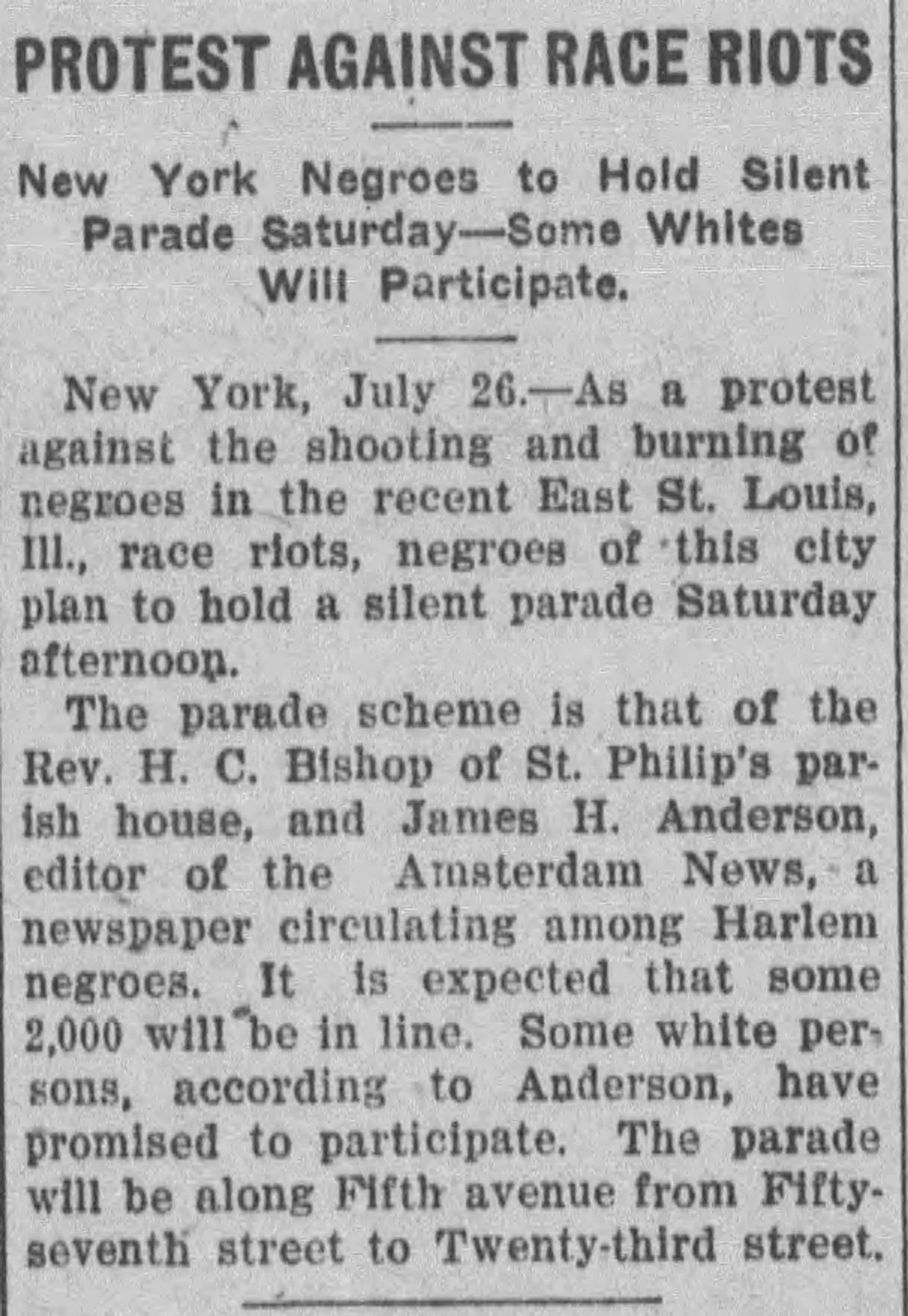 Protest Against Race Riots
https://www.newspapers.com/image/864660147/