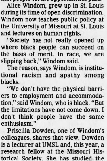 “Sense of Lost Opportunity Lingers Over King Holiday,” 1993