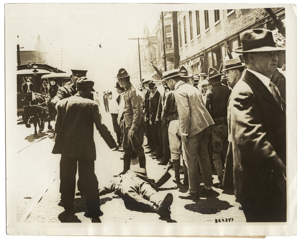 Victim of the East St. Louis race riots.
https://mohistory.org/collections/item/P1024-00001