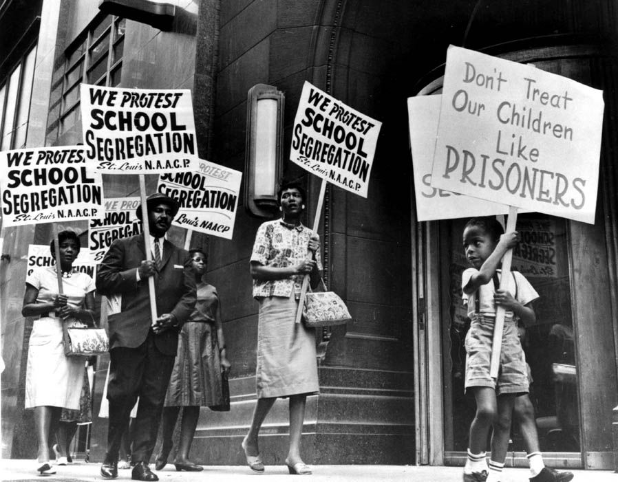 Segregation Poster St Louis