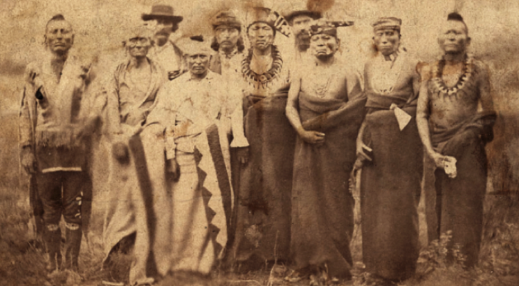 Historical of Photo Osage Native Americans