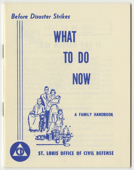 Scanned pages of a booklet titled "What to Do Now."