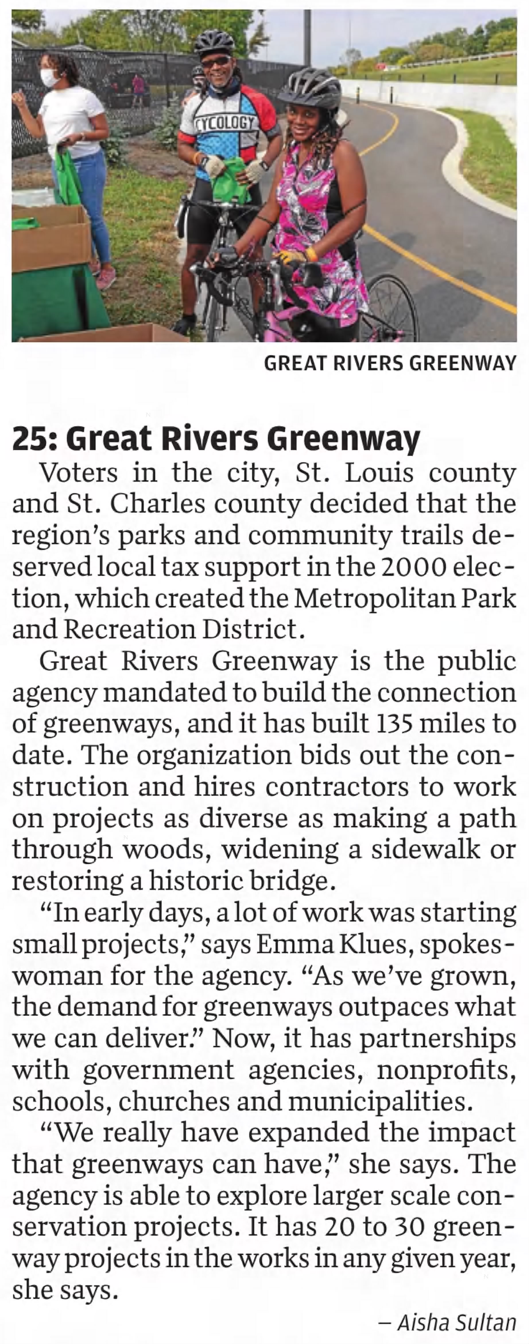 25: Great Rivers Greenway
https://www.newspapers.com/image/1163767982/