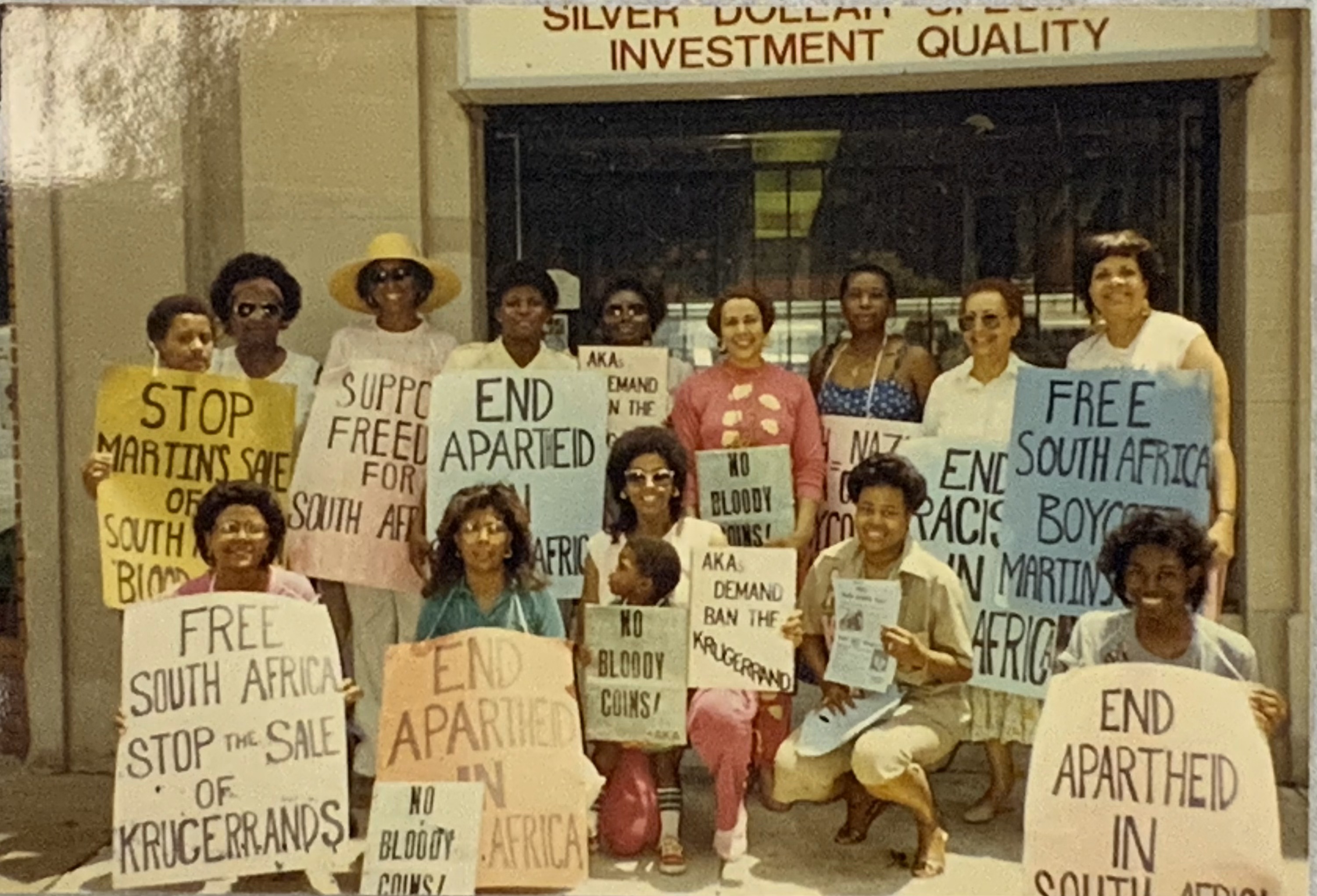 AKA Apartheid Protest