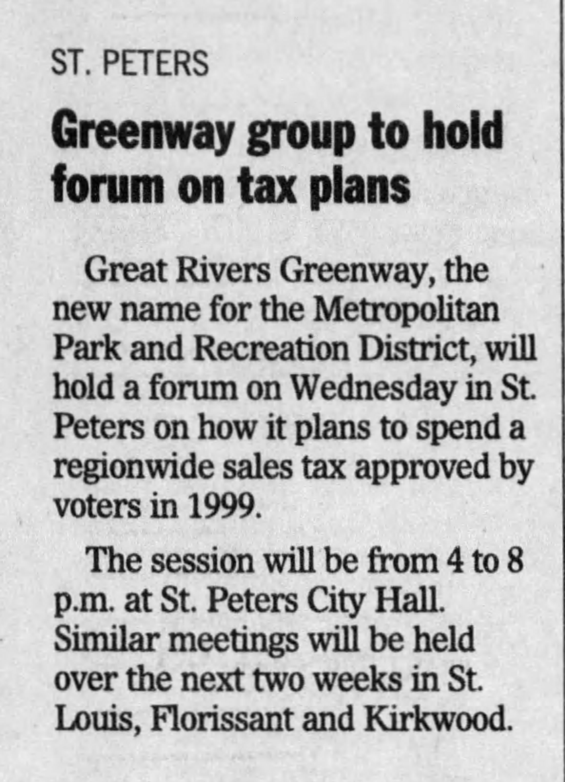 Greenway group to hold forum on tax plans
https://www.newspapers.com/image/141532018/