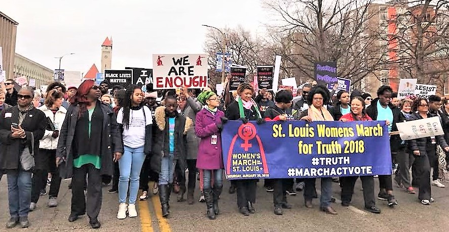 St. Louis Women's March, 2018