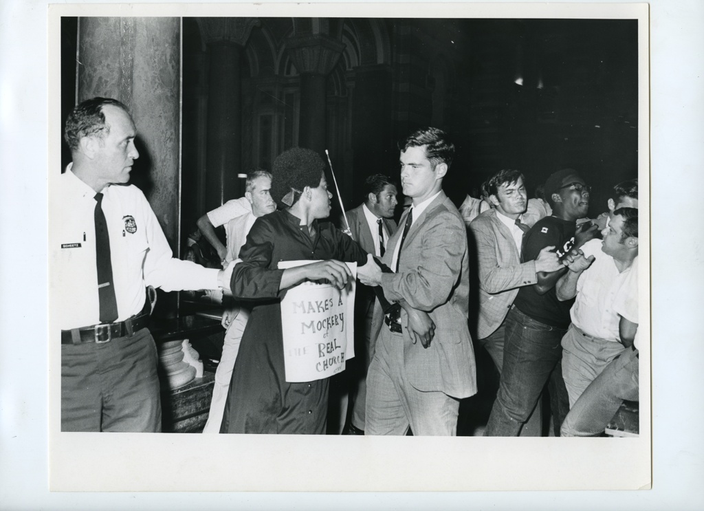 Police officers removing ACTION demonstrators from the St. Louis Cathedral
https://mohistory.org/collections/item/N21416