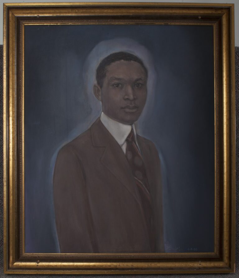 In 1984, Nesby Moore, Jr., commissioned artist Vernon Smith to paint this portrait of attorney Homer Garland Phillips (1878–1931). (Courtesy of the Missouri Historical Society, St. Louis.)
https://commonreader.wustl.edu/telling-the-homer-g-phillips-story-at-last/
