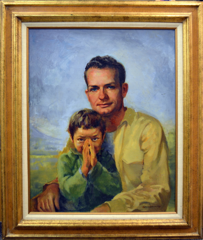 Portrait of Dr. Tom Dooley by Rose McGillicuddy