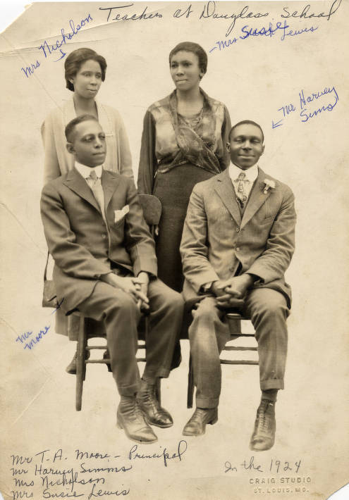 Teachers at Douglass School