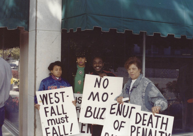 Ellen Reasonover Protests the Prosecuting Attorney Buzz Westfall