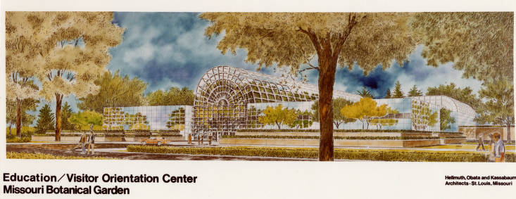 Proposed Design for Education and Visitor Center at Missouri Botanical Garden