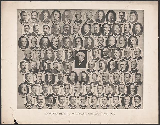 Bank and Trust Co. Officials, St. Louis Mo.