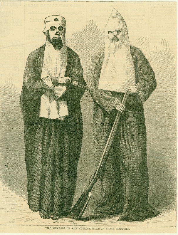 Nineteenth-Century Image of Klan Disguises