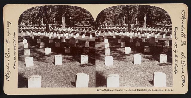 National Cemetery, Jefferson Barracks, St. Louis, MO. U.S.A.