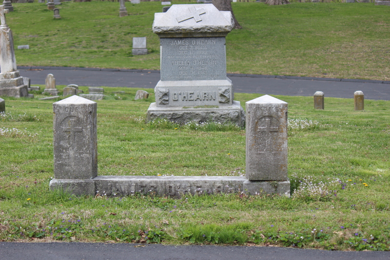 O'Hearn Grave Marker and Foot Stone