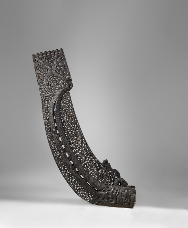 War Canoe Sternpost (taurapa)