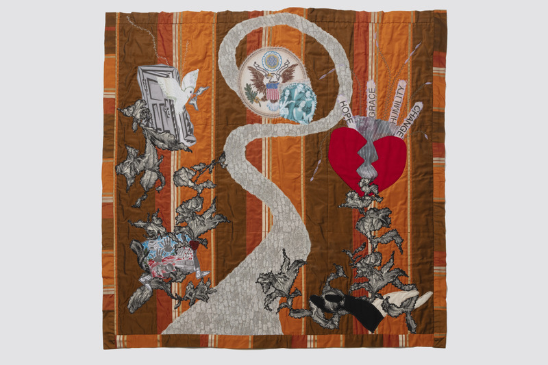 "Road to Redemption" Art Quilt by Edna Patterson-Petty