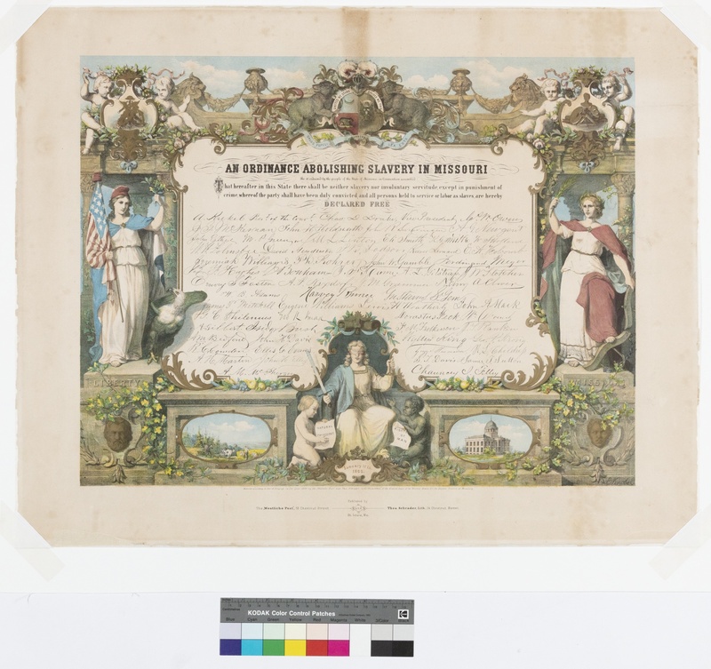 An Ordinance Abolishing Slavery in Missouri (Missouri Emancipation Proclamation)