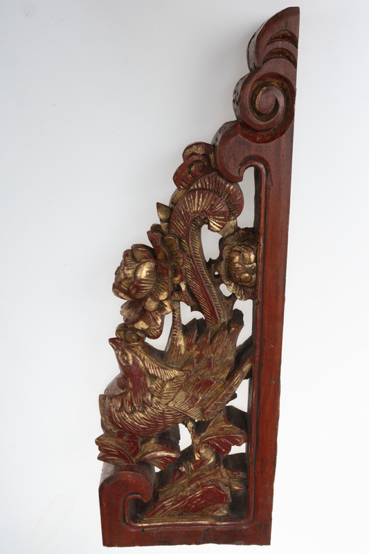 Carved Wooden Corbel from the Chinese Pavilion at the 1904 World's Fair