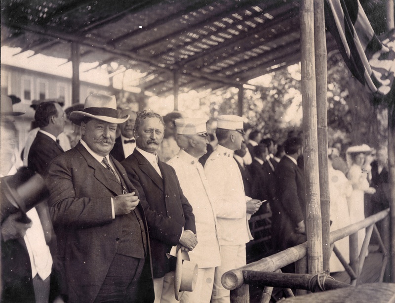 William Howard Taft at the Philippine Reservation