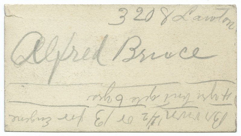 Business card of Jordan's Beauty Parlor-back