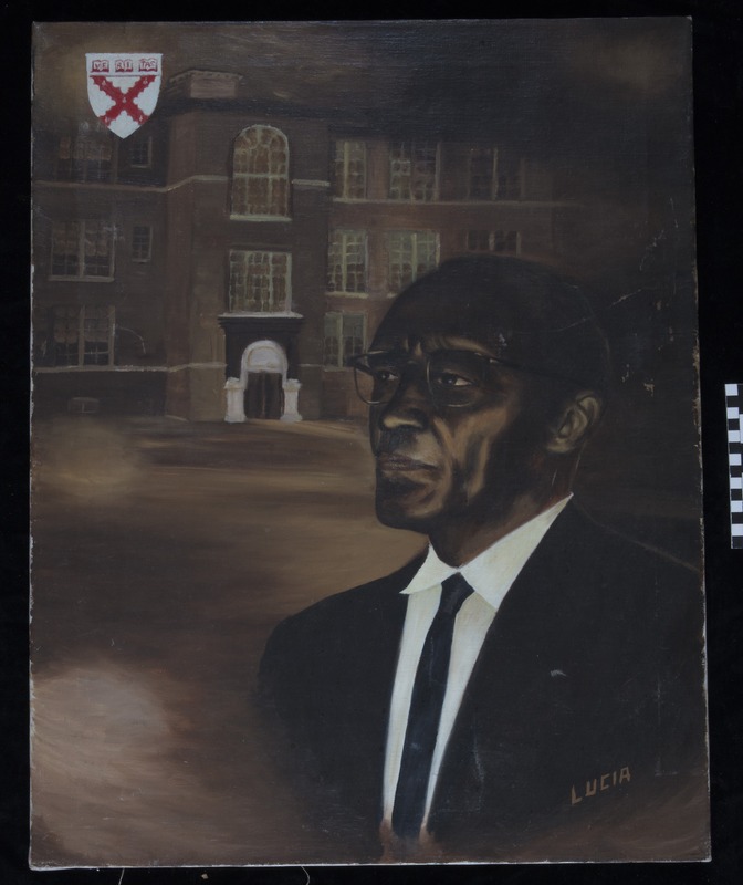 Portrait of Edward Hamilton by Lucia Trovillion