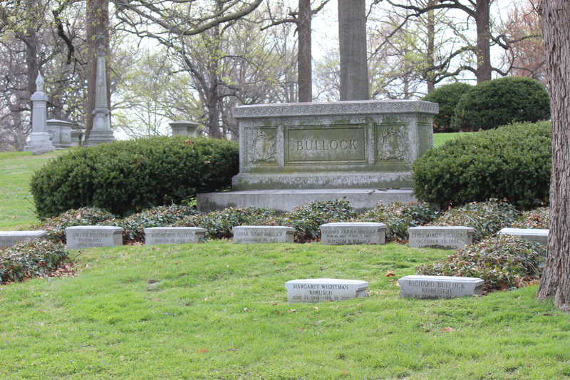 Ivy Covered Graves with Footstones