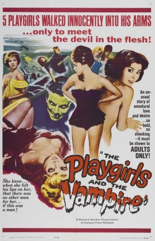 Film Poster - The Playgirls and the Vampire (1960)