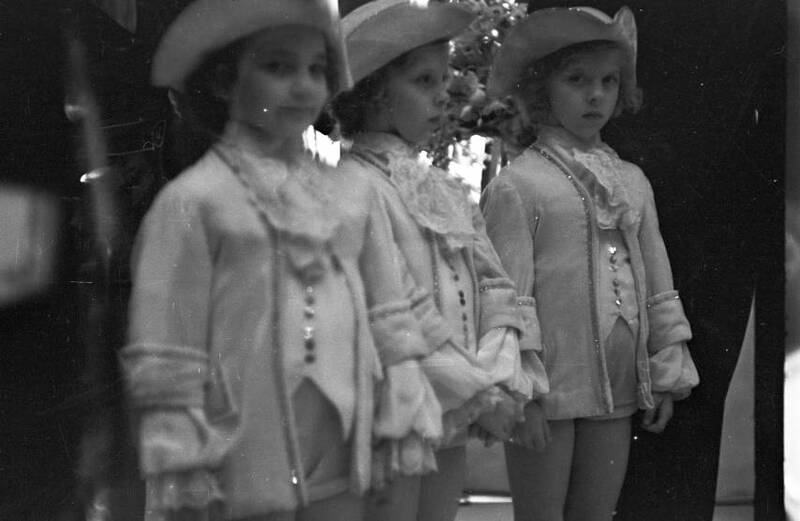 Young Attendees at the 1937 Veiled Prophet Ball