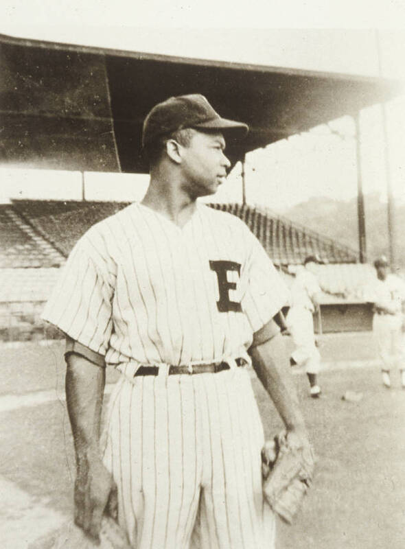 Charles Hall at Brooklyn Dodgers Farm Club