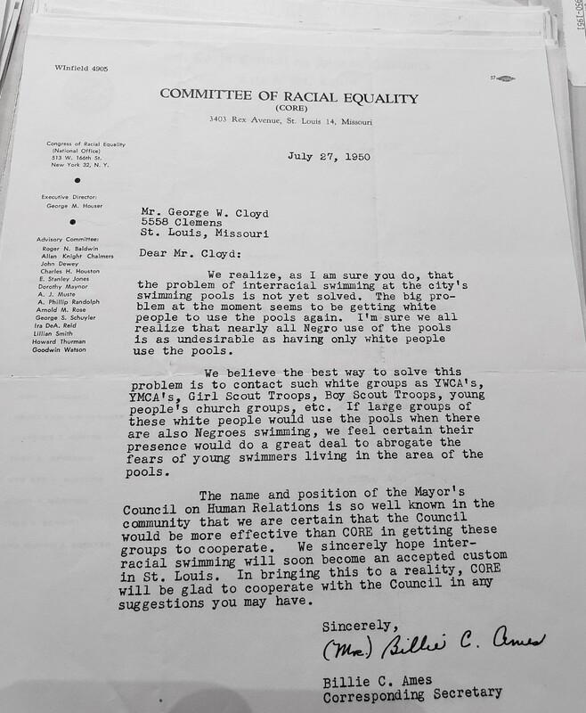A Letter From CORE to George Cloyd