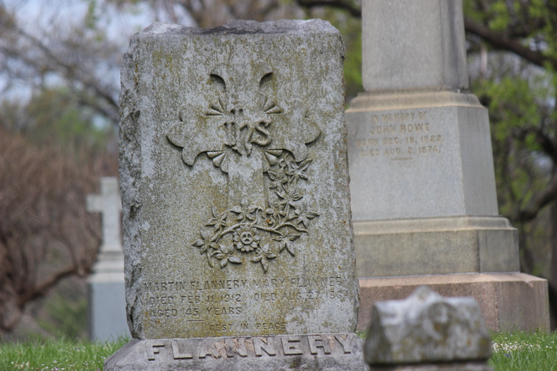 Flannery Cross Grave Marker