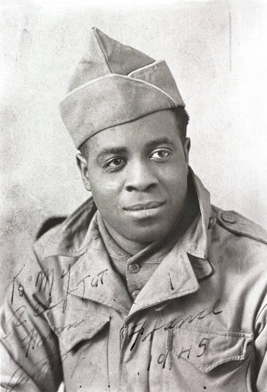 Anthony Billinger in France, 1945