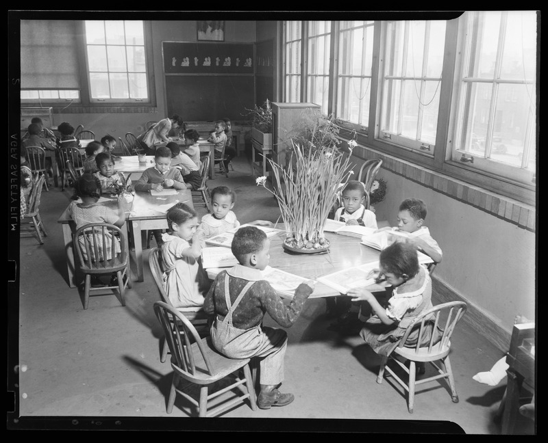 Cole School: Kindergarten Children