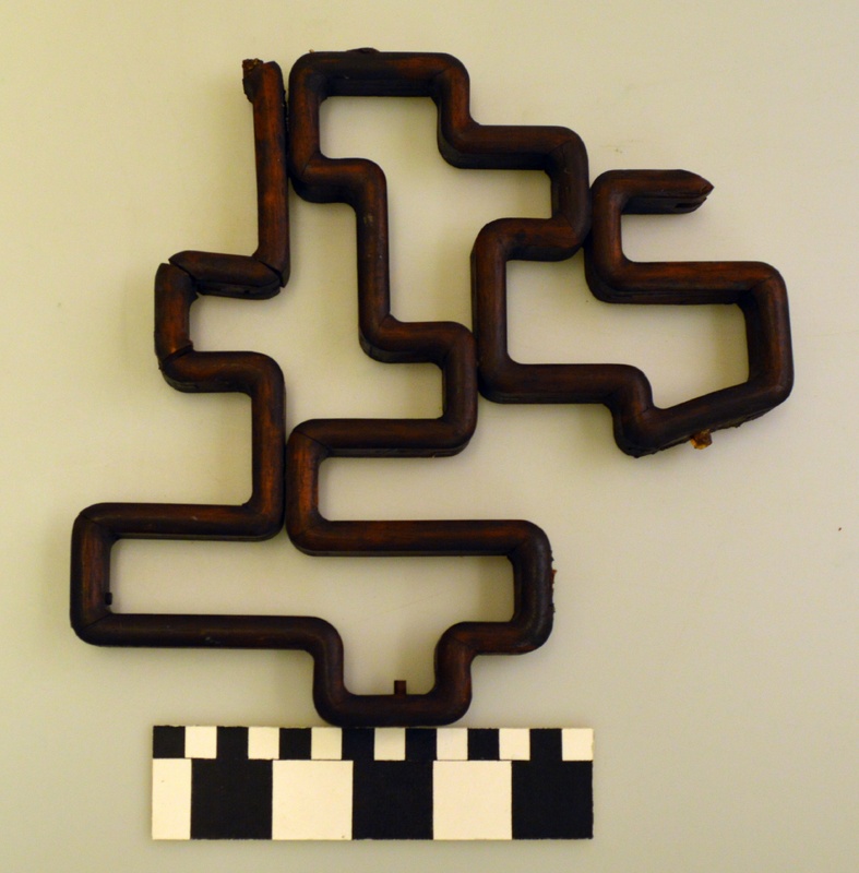 Fragment of Carved Screen Fretwork from the Chinese Pavilion at the 1904 World's Fair