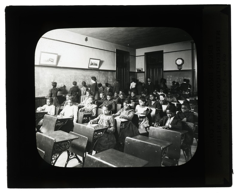 Educational Museum Lantern Slides: Arithmetic- Banneker