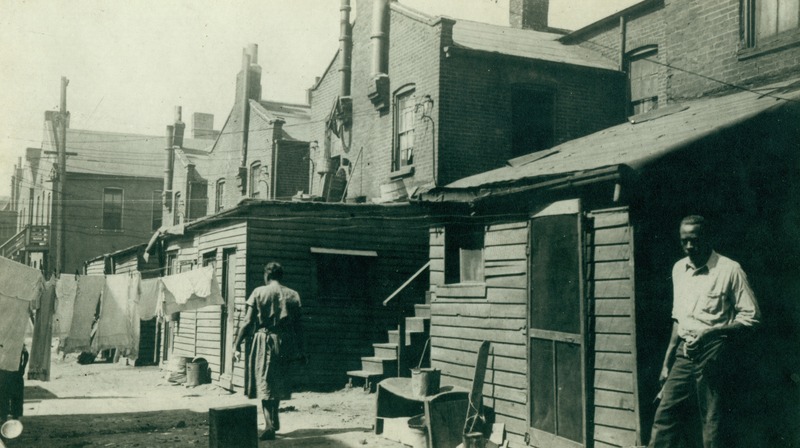 Back Alley of Homes Torn Down to Build Carr Square Village
