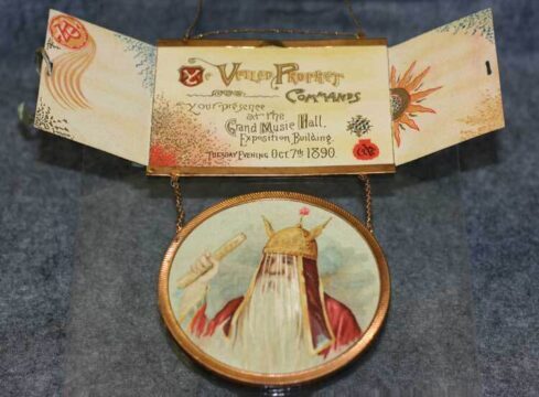 Invitation to the 1890 Veiled Prophet Ball