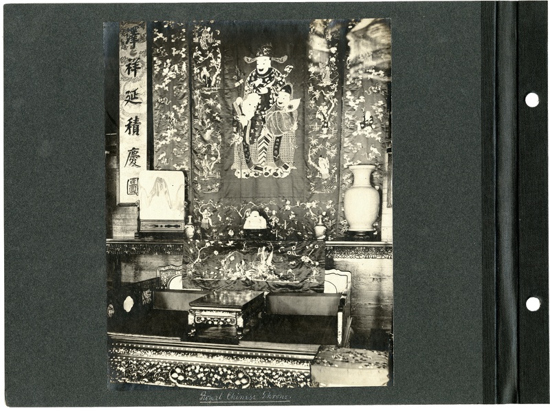 Royal Chinese Throne from the 1904 World's Fair