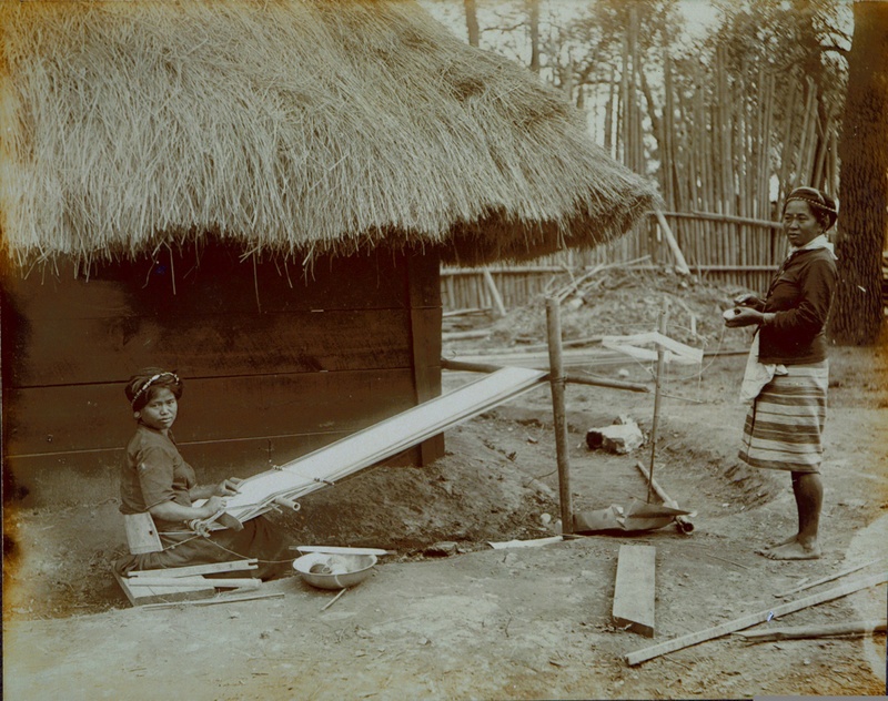 Igorot Women Weaving
