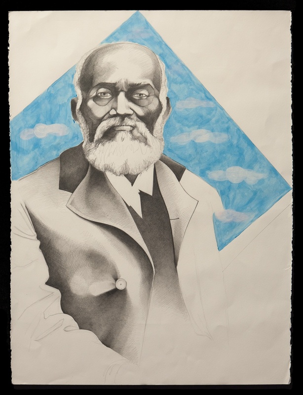 Drawing of Charleton Tandy by Darnell Chambers