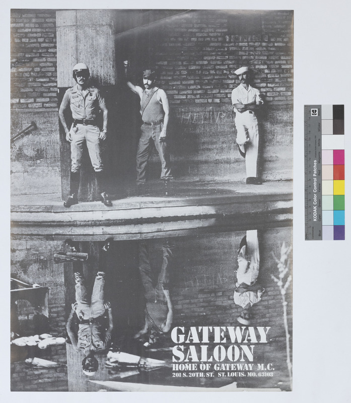 Gateway Saloon, Home of Gateway M.C., 201 S. 20th St. S. Louis, MO. 63103