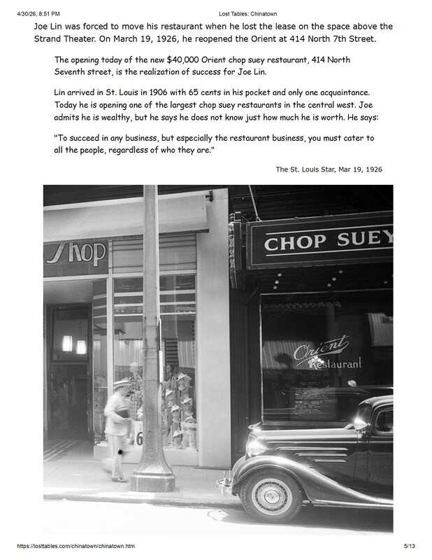 Lost Tables: Chinatown (5)