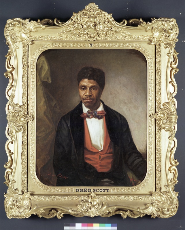 Painting of Dred Scott by Louis Schultze