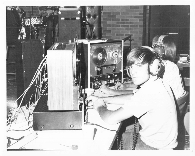 Photograph Operating Audio Equipment