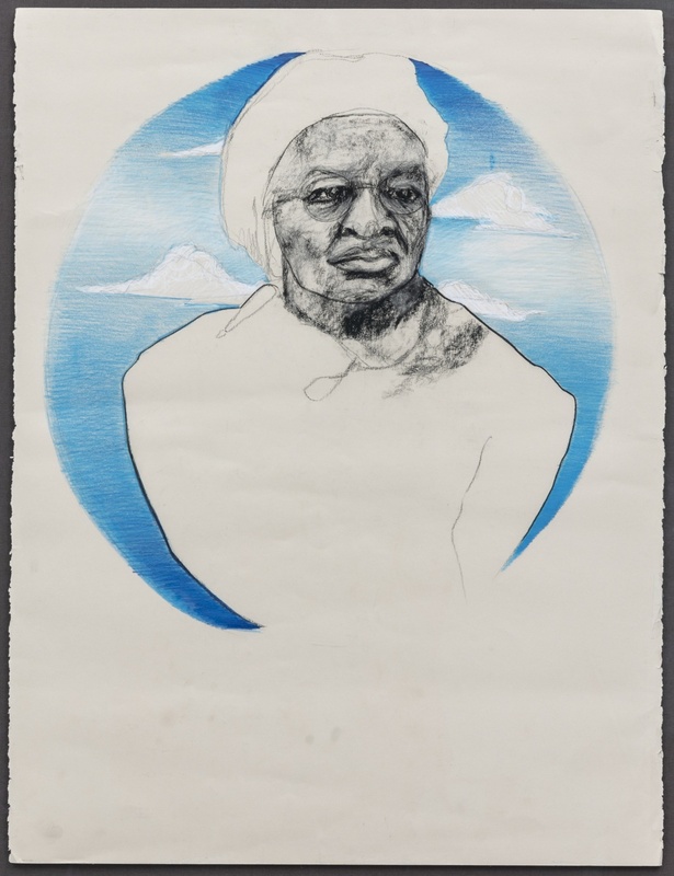 Drawing of an African American Woman