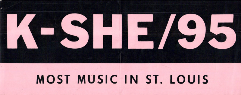 K-SHE 95 “Most Music in St. Louis” Sticker