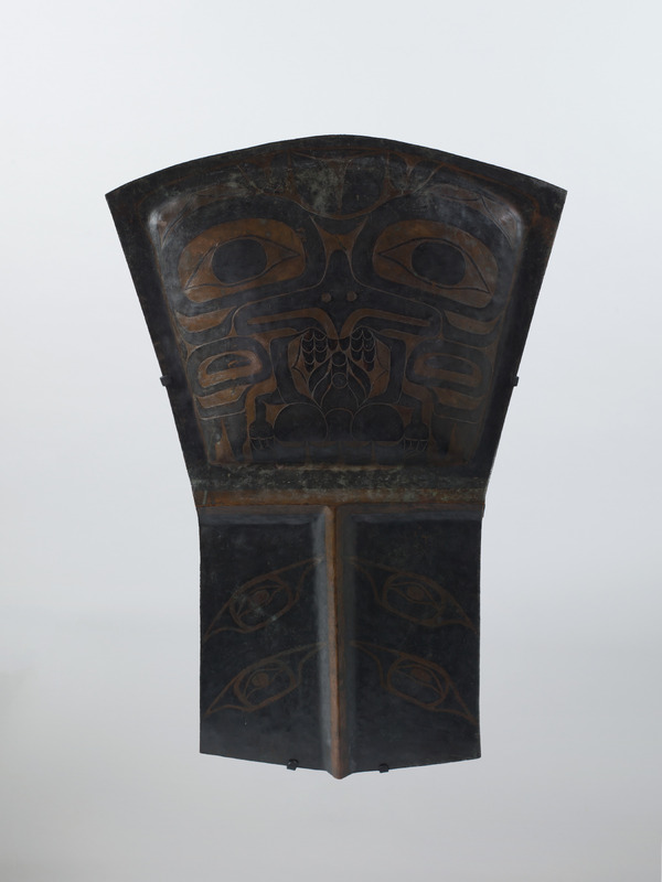 Copper Object made by Haida, Tlingit, Tsimshian Artists
